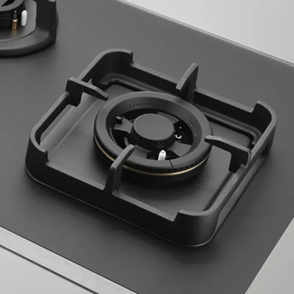 CRYSTAL NOIR 1104- 4 Burners Built-in Hob with Frosted Crystal Black Glass Finish - Image 6
