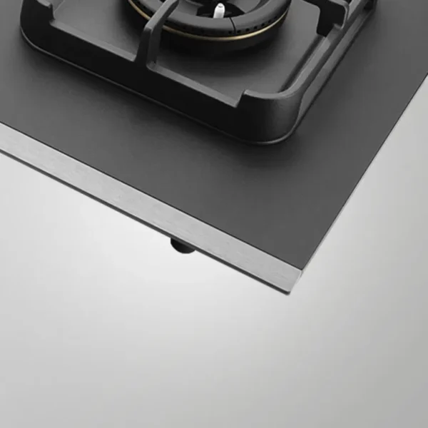 CRYSTAL NOIR 823- 3 Burners Built-in Hob with Frosted Crystal Black Glass Finish - Image 5